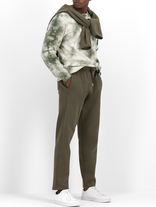 MyRunway | Shop Woolworths Khaki Slim Fit Fleece Track Pants for